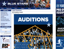 Tablet Screenshot of bluestars.org
